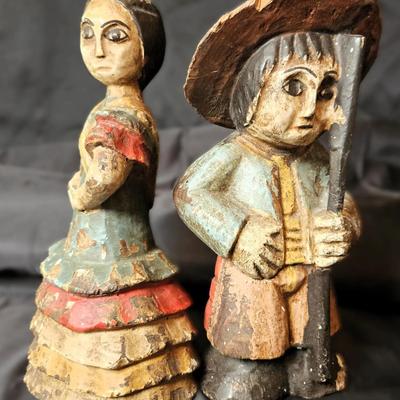 Hand-carved Spanish Figures