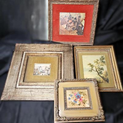 Victorian Framed Art Grouping 2 of 2