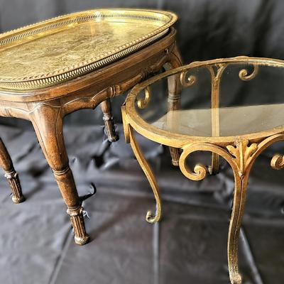 Serving Tray & Accent Tables