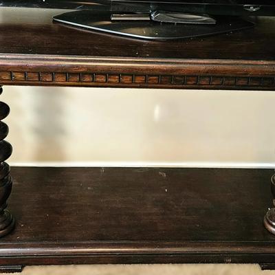 Solid Console table