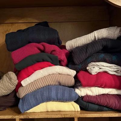 A Variety Of Nice Men’s Sweaters, Size L / XL