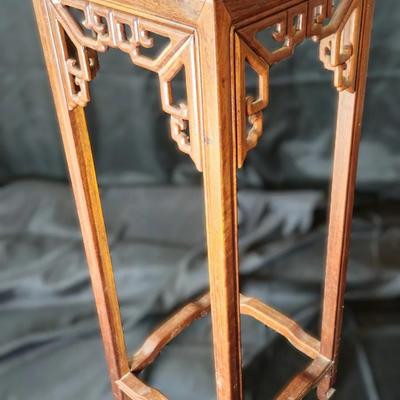 Rosewood Flower Stand