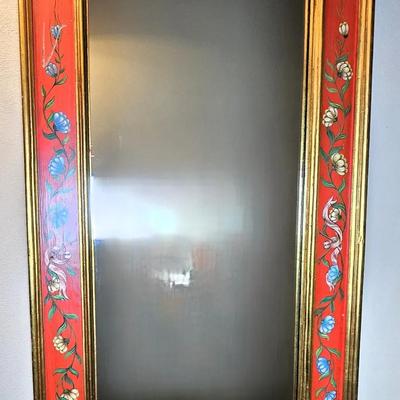 Hand-Painted Mirror