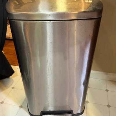 Large Stainless Steel Trash Can