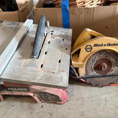 Black And Decker Saw & Skil Saw