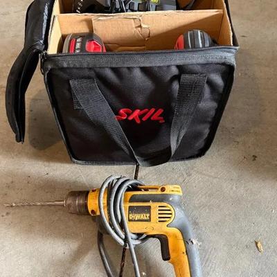 Skil  And DeWalt  Drill