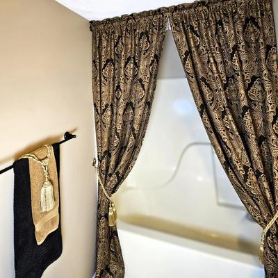 Upscale Bathroom Curtains
