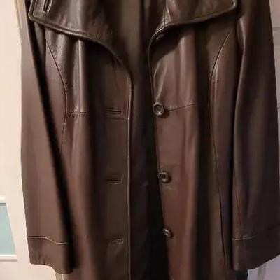 Preston & York 3/4 Length Lamb Skin Jacket - Large