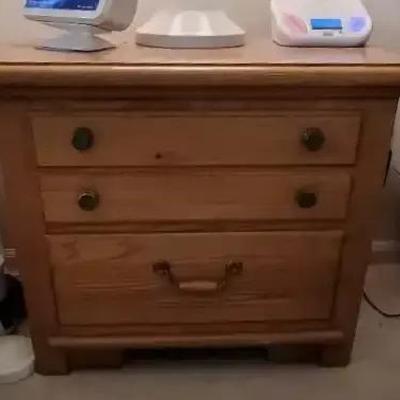 Wooden Nightstand