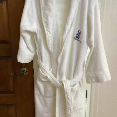 Shower Robes From Mont Blanc And The Ritz Carlton (see all pics)