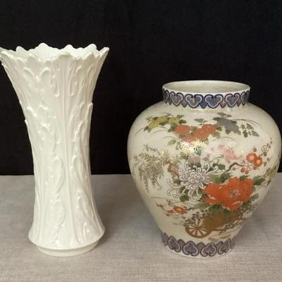 Lennox Vase And Japanese Vase
