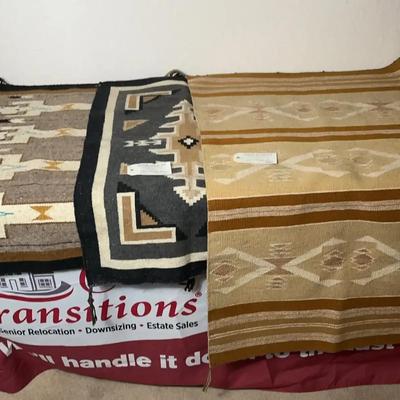 Genuine Navajo Rugs (3)