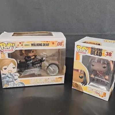 Funko Pop Television The Walking Dead - Michonne- Daryl Dixon's Chopper Figure 