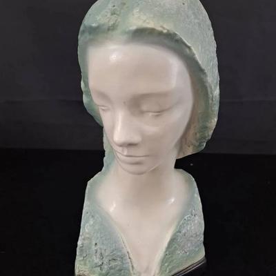 Vincent Glinky Mid Century Face of Love Madonna Bust Sculpture 