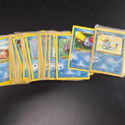 Lot of Pokémon Cards - 56 Trainer - 45 Normal - 13 Holographic - 20 Fire -33 Water - 26 Ground 