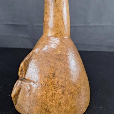 Hand Carved Wood Sculpture Wood 