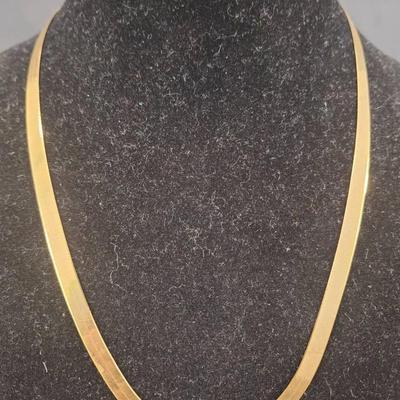 10K Gold Chain Necklace - Italy Verified - 10g - 21"
