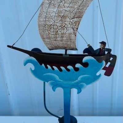 Vintage Folk Art Balance Toy