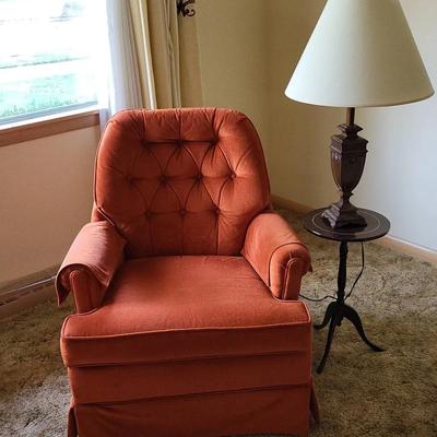 Steinhafel's Burnt Orange Chair + (LR)