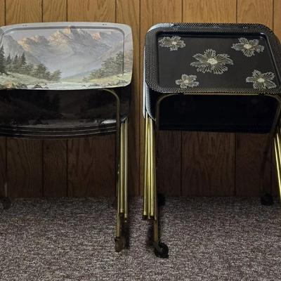 Cal-Dak TV Tray Set + (B)