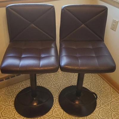 Leather High Top Stools (K)