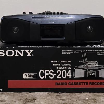 Sony CFS-204 Boom Box (BR1)