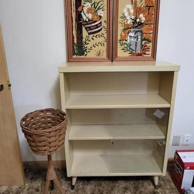 Blonde MCM Shelving Unit + (BR1)