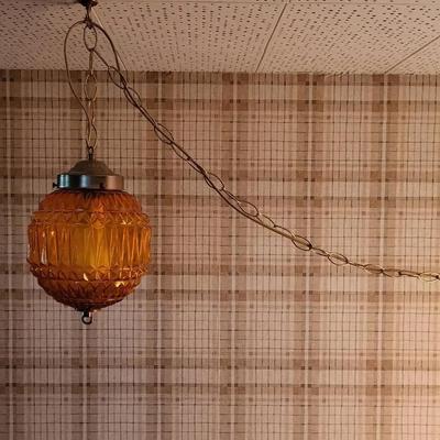 Amber Hanging Lamp (RR)