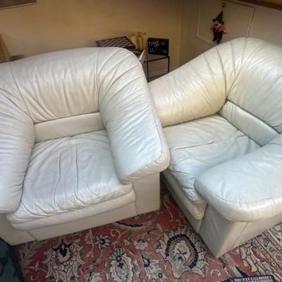 Leather armchairs - 2 available