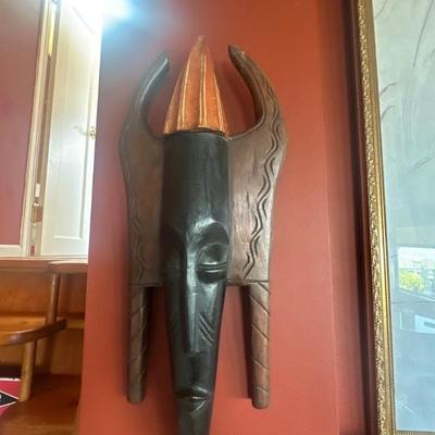 Wooden tribal mask - 2