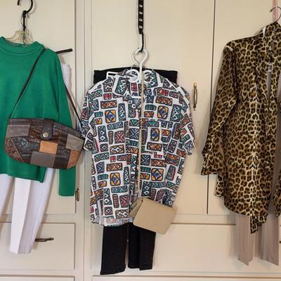 Women’s Clothing Lot (L–XL): Ann Taylor, Levi’s, Talbots, Cato, Casual & Workwear Styles