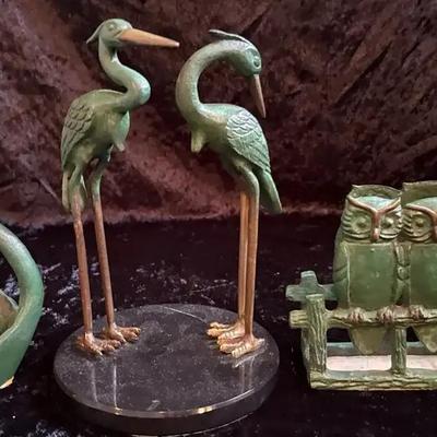 Collection Of Solid Brass Décor Pieces