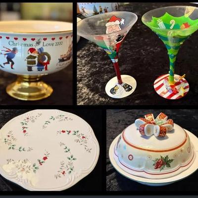 Pfaltzgraff, Villeroy & Boch,  & Wysocki Christmas Collection