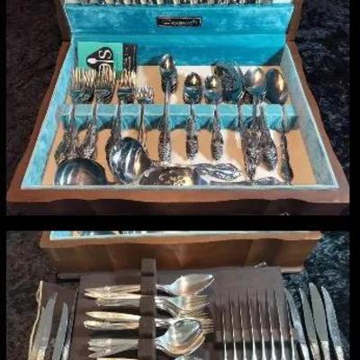 Oneida & Community Silverplate Flatware Sets – 50+ Piece Vintage Collection