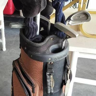 Vintage Golf Club Set with Bag – Ping, PowerBilt, Adams Idea, and More!