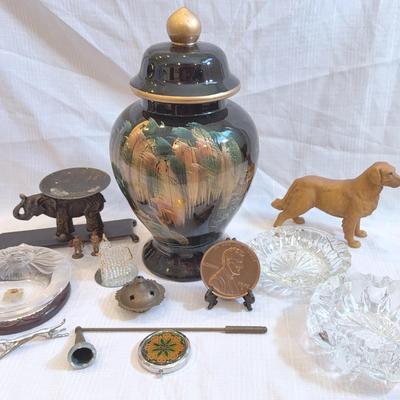 Vintage Lead glass, ceramics, and decorative collectibles Lead Crystal, Andr