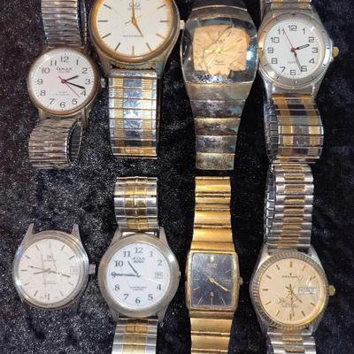 Vintage Men’s Watch Collection – Bulova, Elgin, Timex & More!