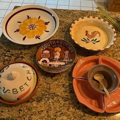 Vintage Entertaining Lot – Royal China, Mid-Century & Mexican Décor Collection