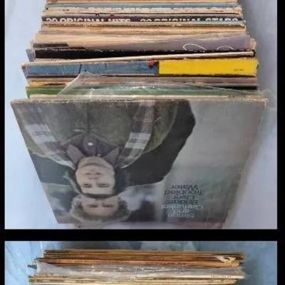 Vintage Vinyl Record Collection – Elvis, Simon & Garfunkel, Dolly Parton & More