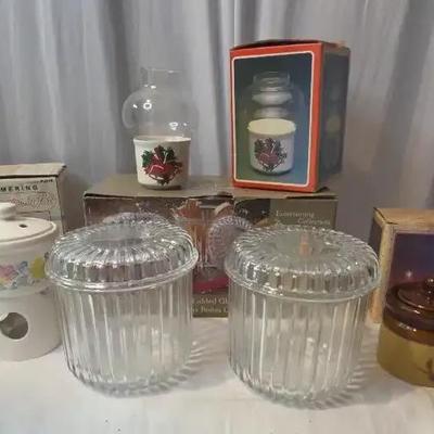Candle Decor, Potpourri Pots & Candy Dishes