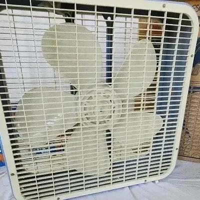 Vintage Robeson Box Fan, Pack & Vac Bags & Furniture Sliders 