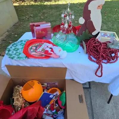 Christmas Lot With Mystery Box