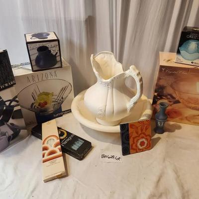 Household Goods With Avon Bottle 