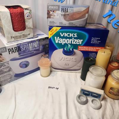 New Vaporizer, Para Spas & Assortment Of Candles