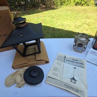 Sears Lighting Fixture & Delval Lighting Fixture