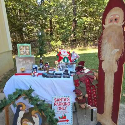 Christmas Decor Hand Painted
