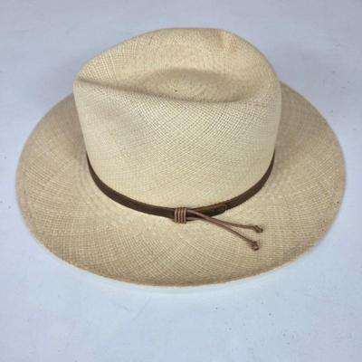 Lot #B151 - RMO Rocky Mountain Outback Hats Genuine Panama Hat Hand Woven In Ecuador