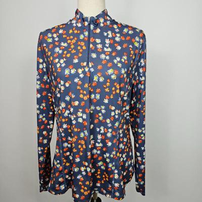 Lot #B115 - Callaway Weather Series Floral Top Size Large