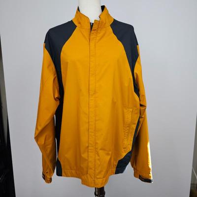 S Lot #B54 - FootJoy DryJoys Tour Collection Full Zip Windbreaker Jacket Men's Size Large