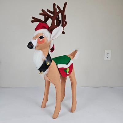 A Lot #B15 - HUGE 32" Vintage Annalee Reindeer